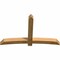 Ekena Millwork Bellingham Rough Sawn Timber Gable Bracket, Western Red Cedar, 84"W x 53"H x 6"D x 6"F, 15/12 Pitch GBW084X53X0606BEL00RWR - alternate 4